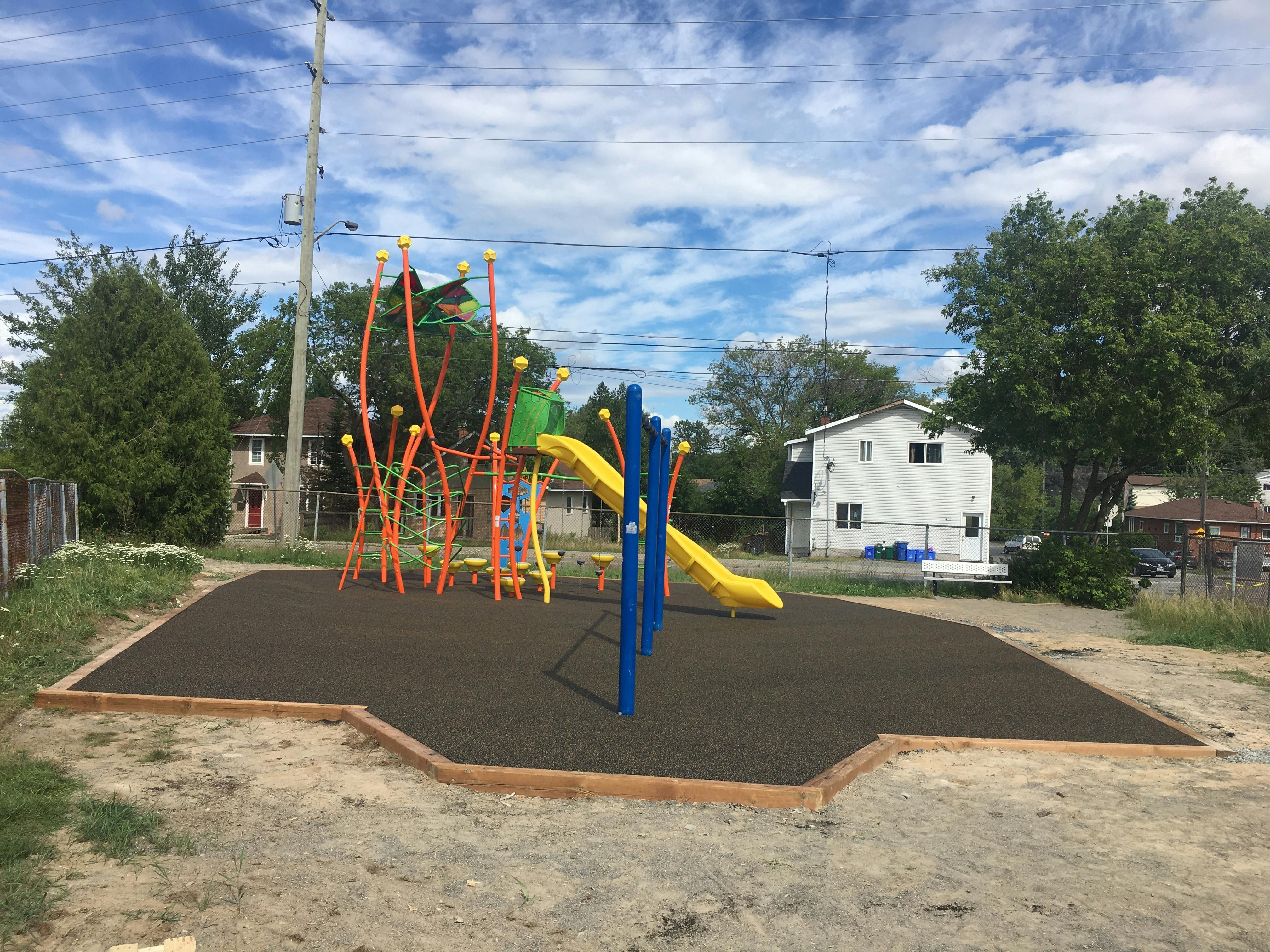 Columbus Playground, Sudbury - AFTER #1