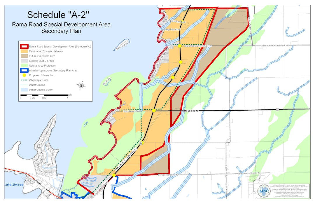 Rama Road Corridor Reach Out Ramara