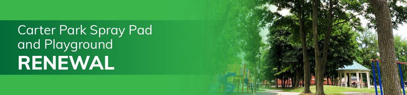 Carter Park Spray Pad and Playground Renewal
