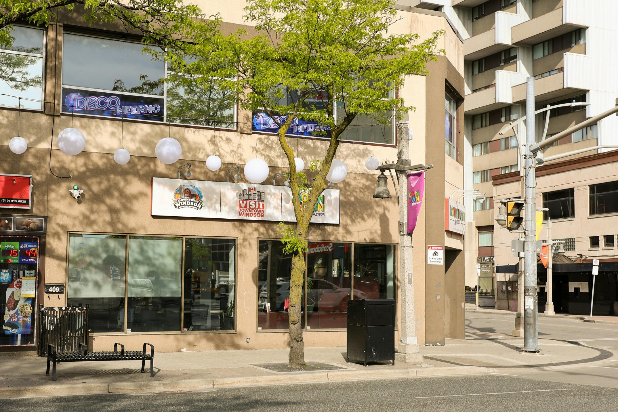 Project Greenlight camera installed at Downtown Windsor BIA