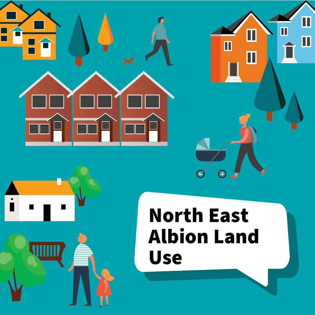 Map of North East Albion Area
