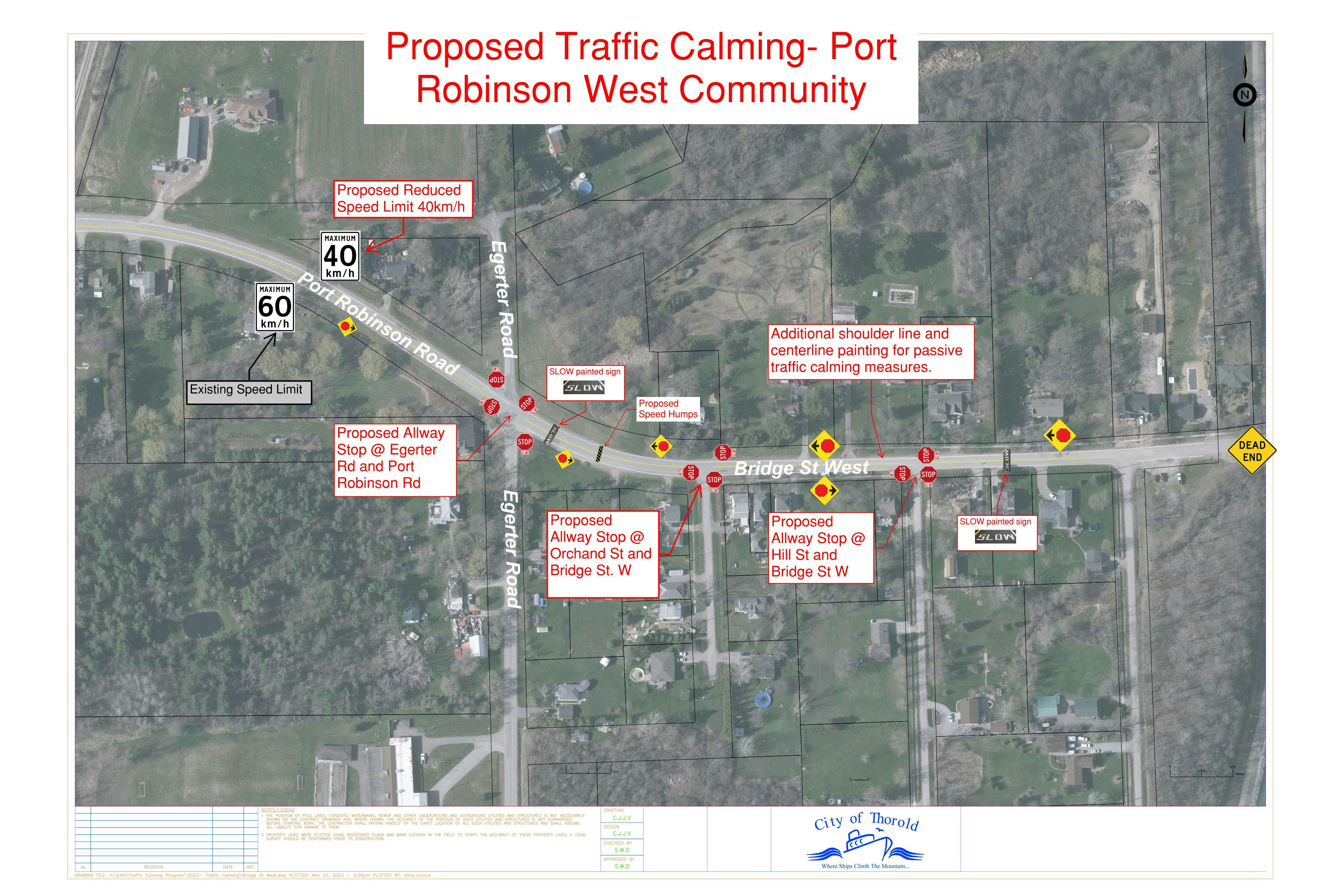 Map Layout of Project Area
