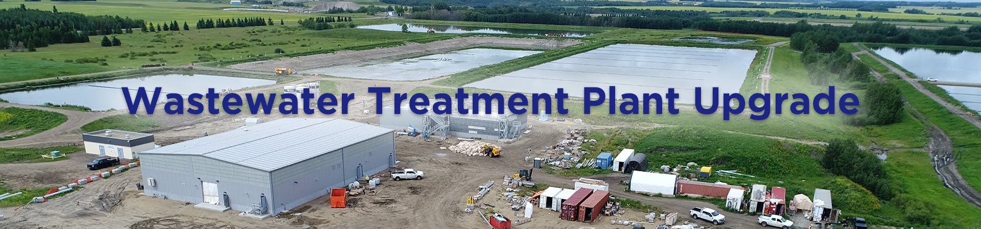 Wastewater Treatment Plant Banner