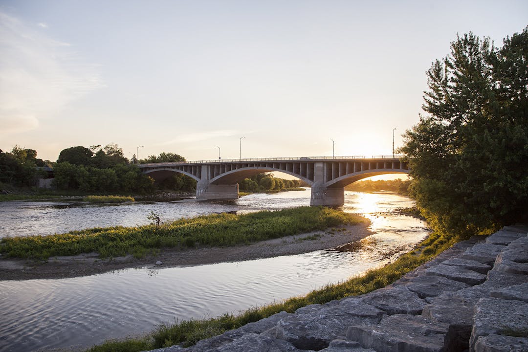 Bridge over the Grand River