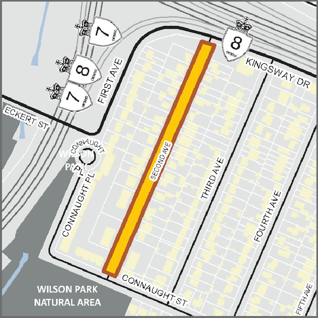 Map of project limits