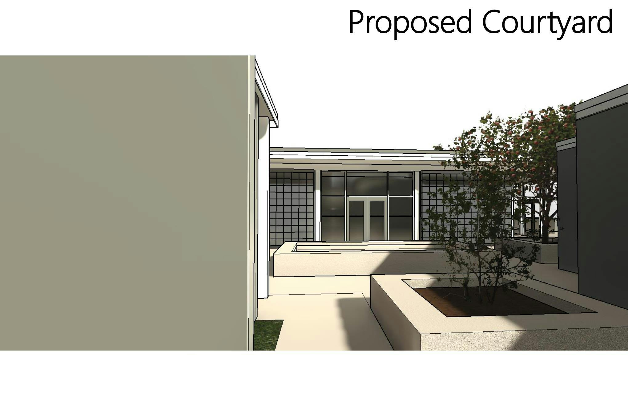 Proposed Courtyard