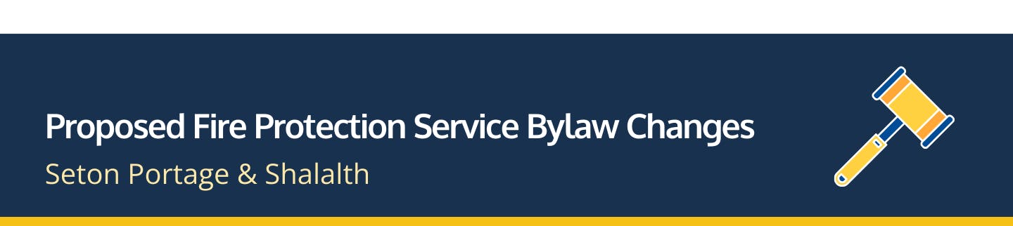 Fire Protection Service Bylaw graphic