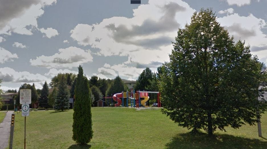 Paquette/Trillium Tot Lot, Sudbury - BEFORE