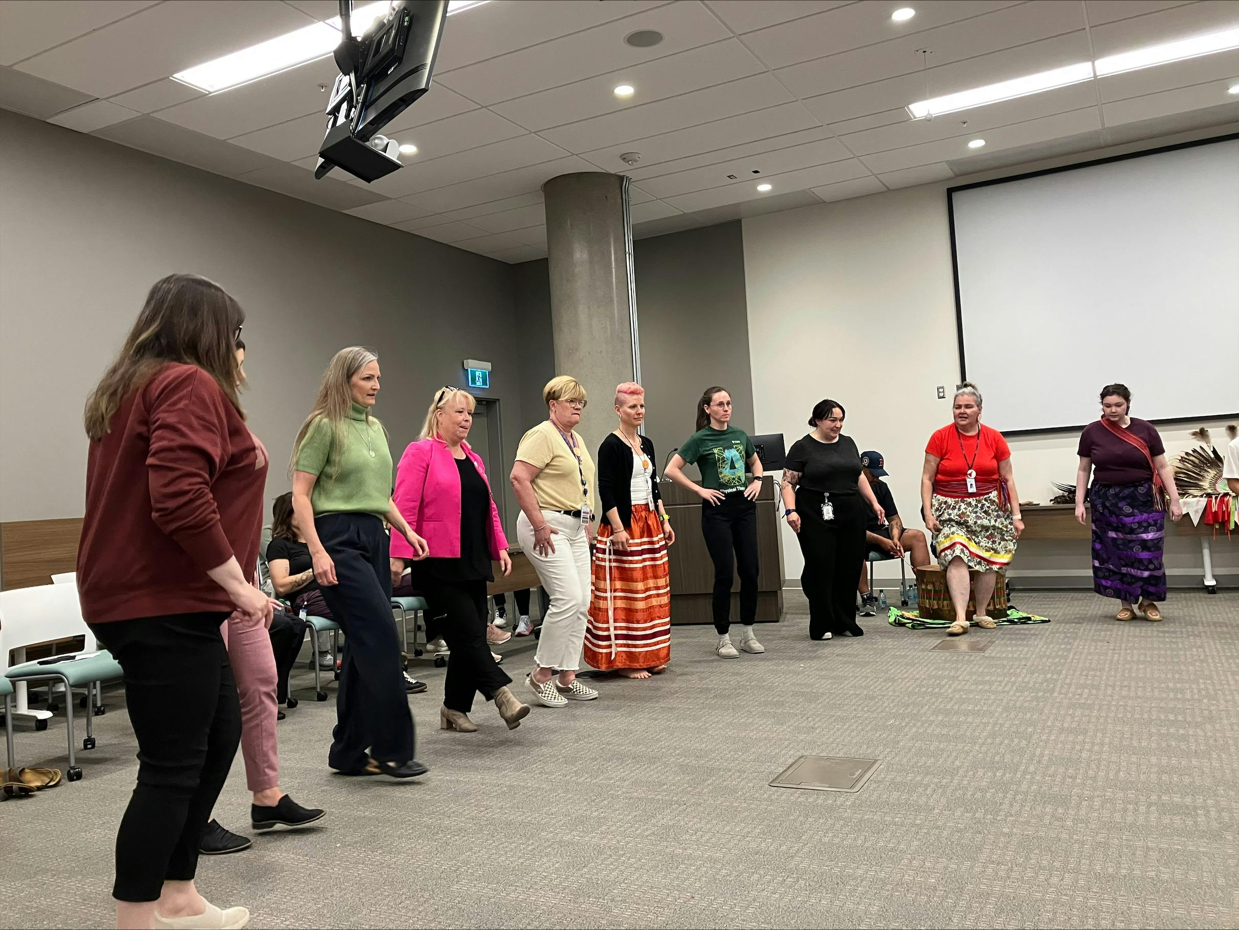 Celebrating at Grande Prairie Regional Hospital