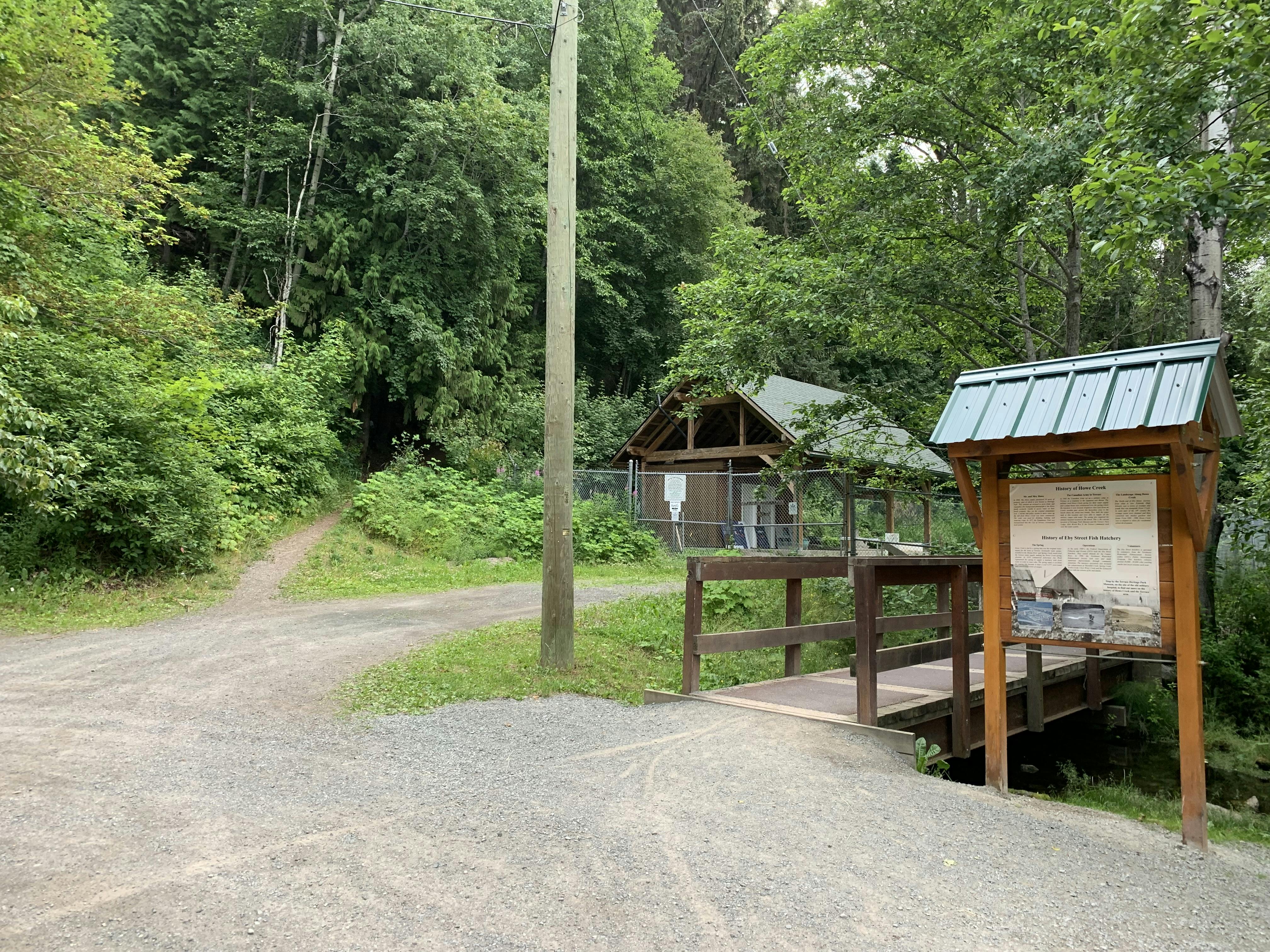 Current Pumphouse Trail Entrance