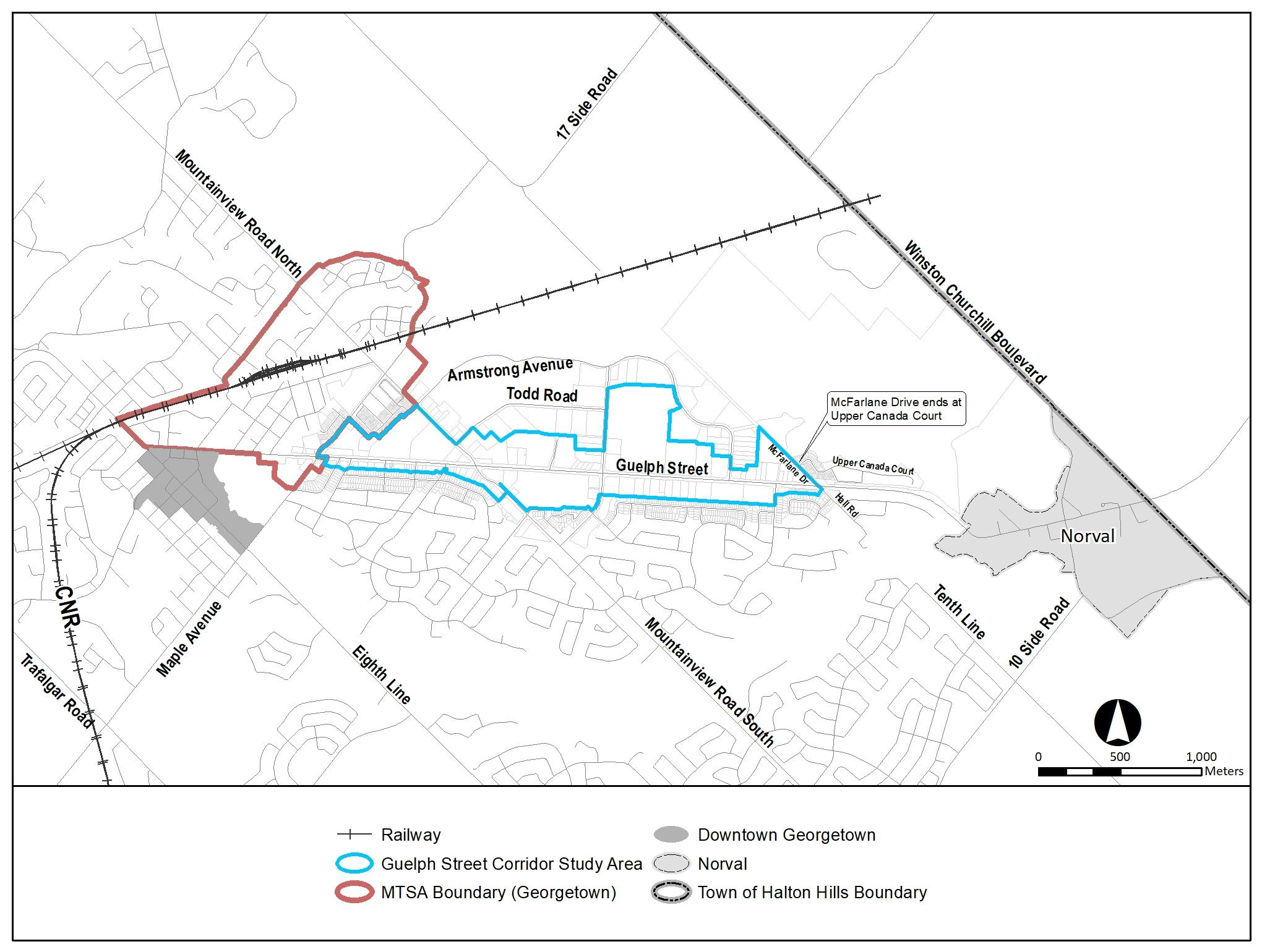 Guelph Street Corridor Secondary Plan Area