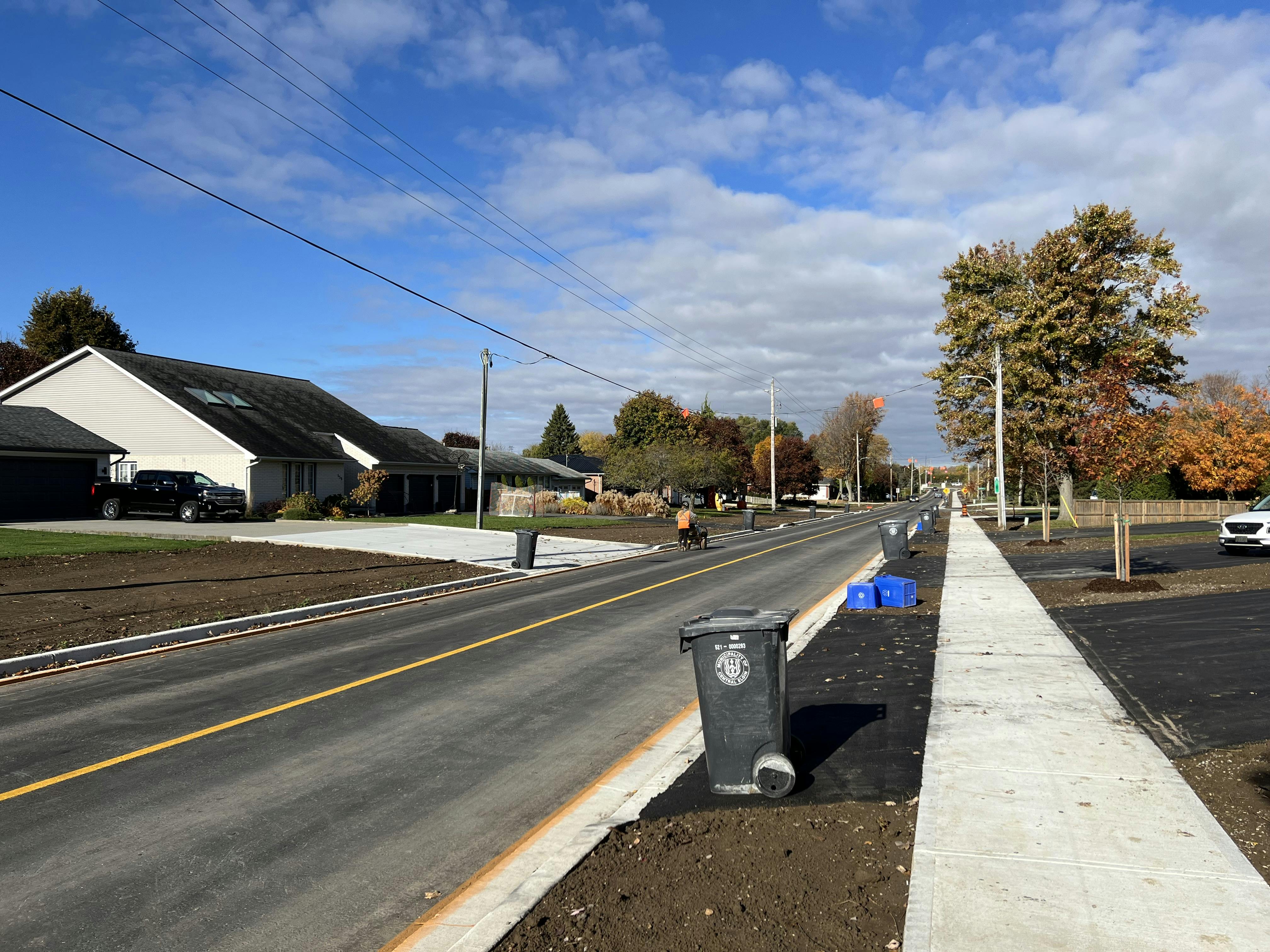 St. George Street Reconstruction Substantial Completion - October 25, 2024