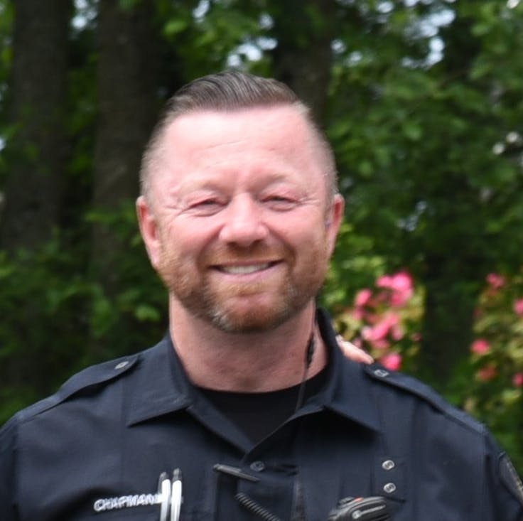 Team member, Cst. Lee Chapman