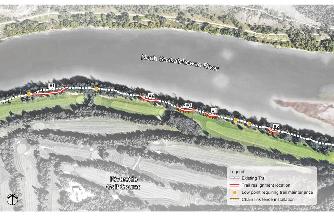 Riverside Trail Realignment Engaged Edmonton