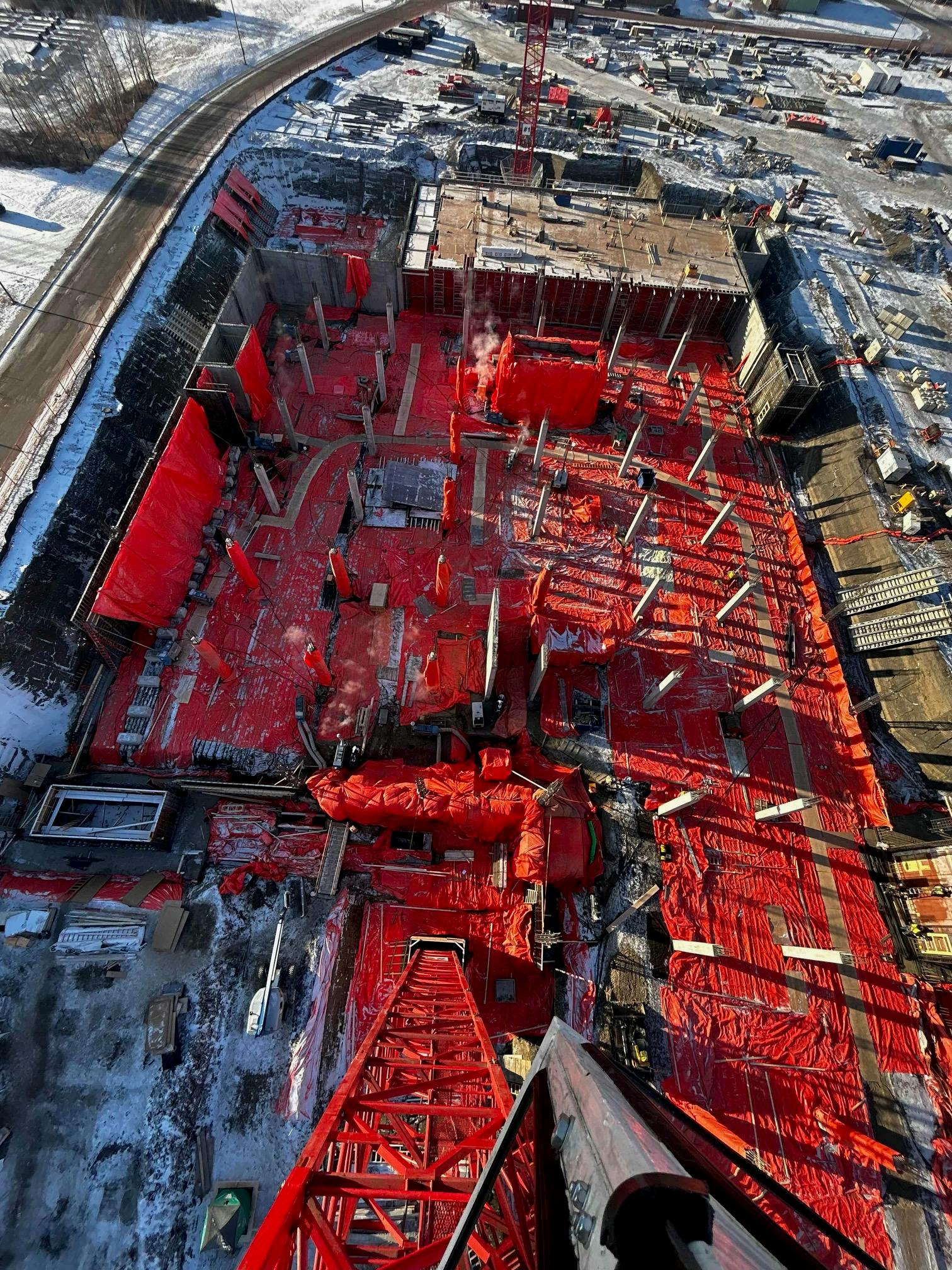 View from tower crane 2