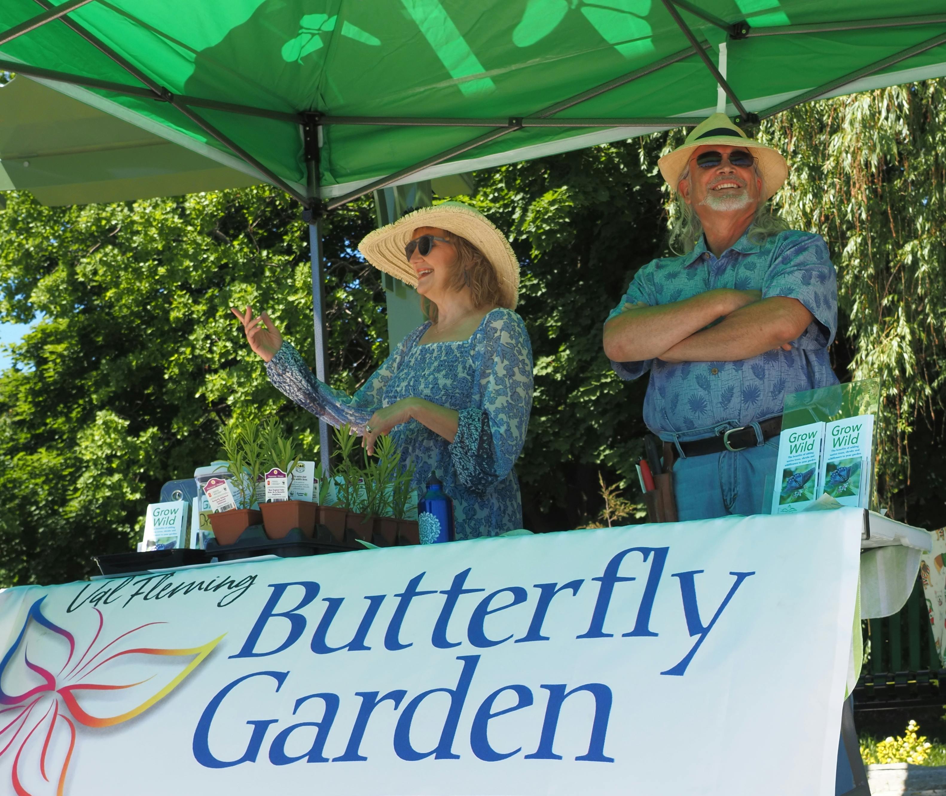 Rotary Park Official Grand Opening Val Fleming Butterfly Garden Activities