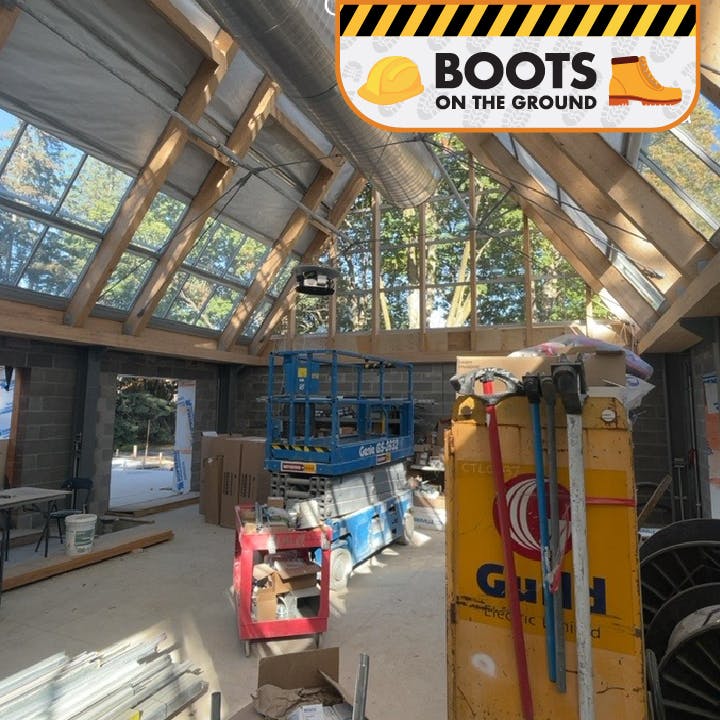 Boots on the Ground - Conservatory Greenhouse glass shades