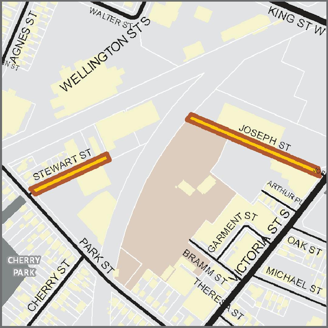 Map of project limits