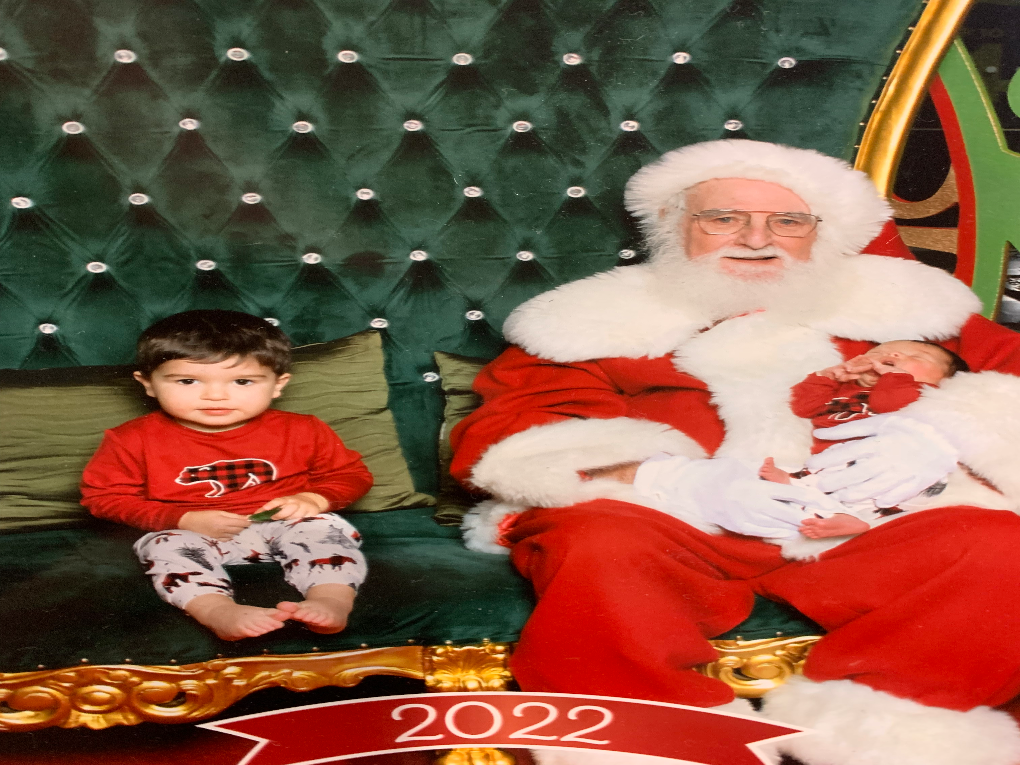 Visiting Santa Claus 