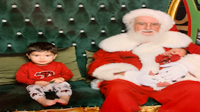 Visiting Santa Claus