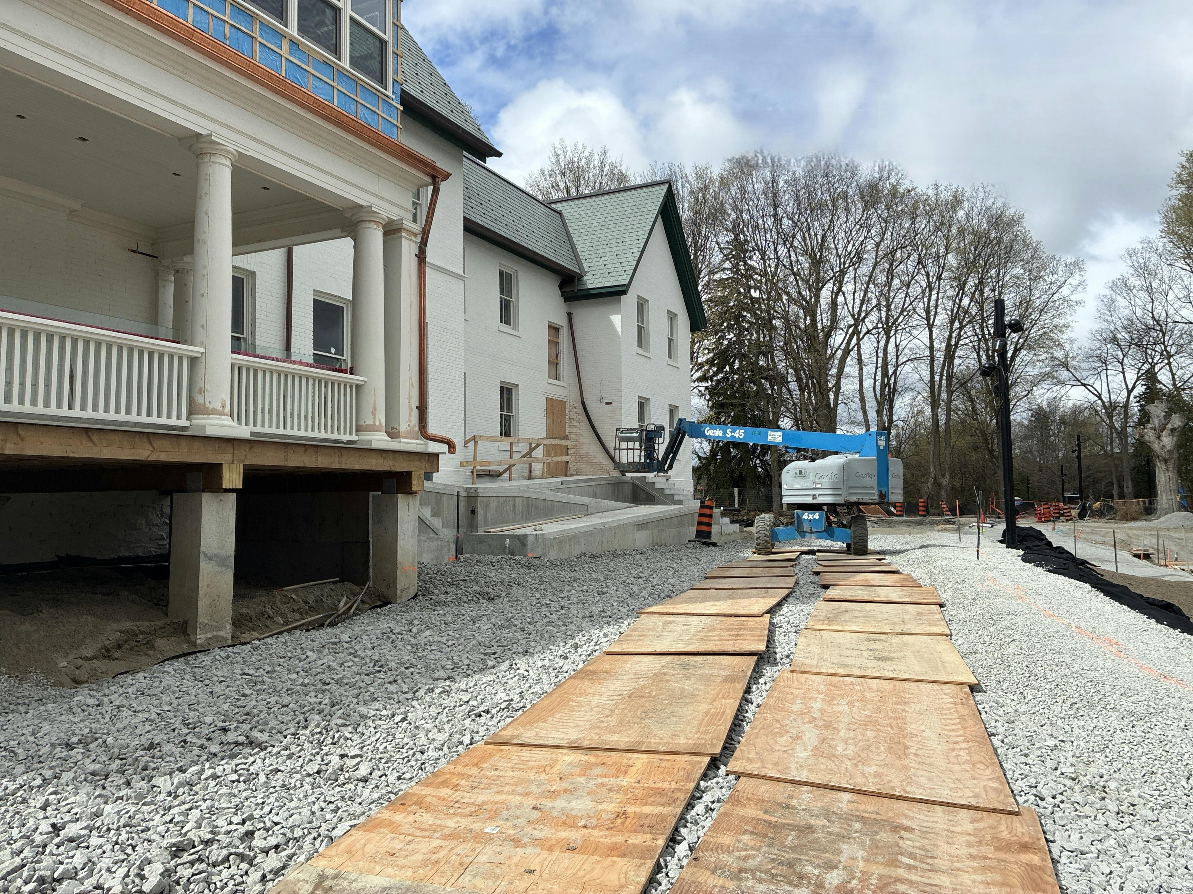 Building ramps to improve accessibility