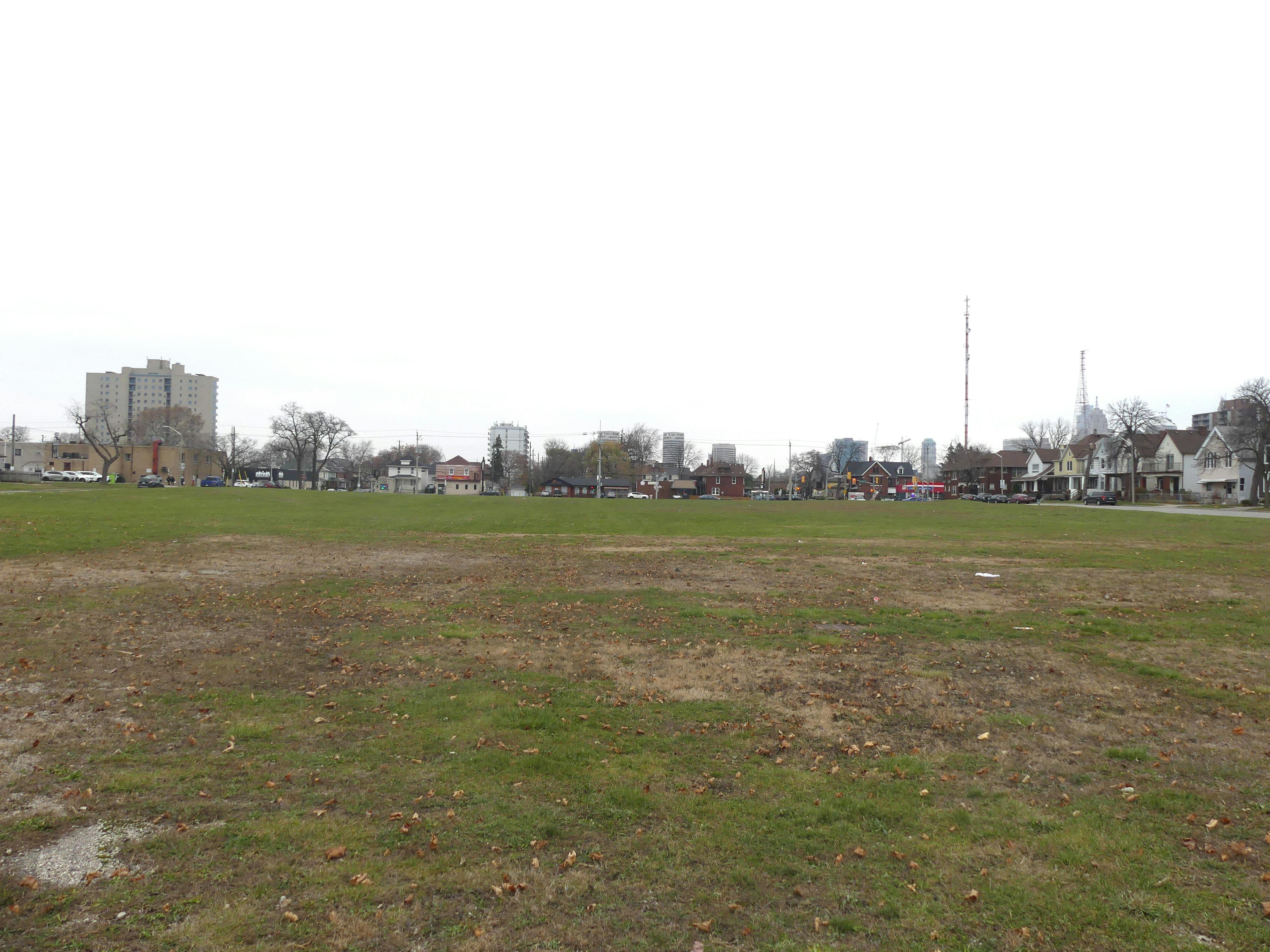 Photo of site from North side facing the South side of the property
