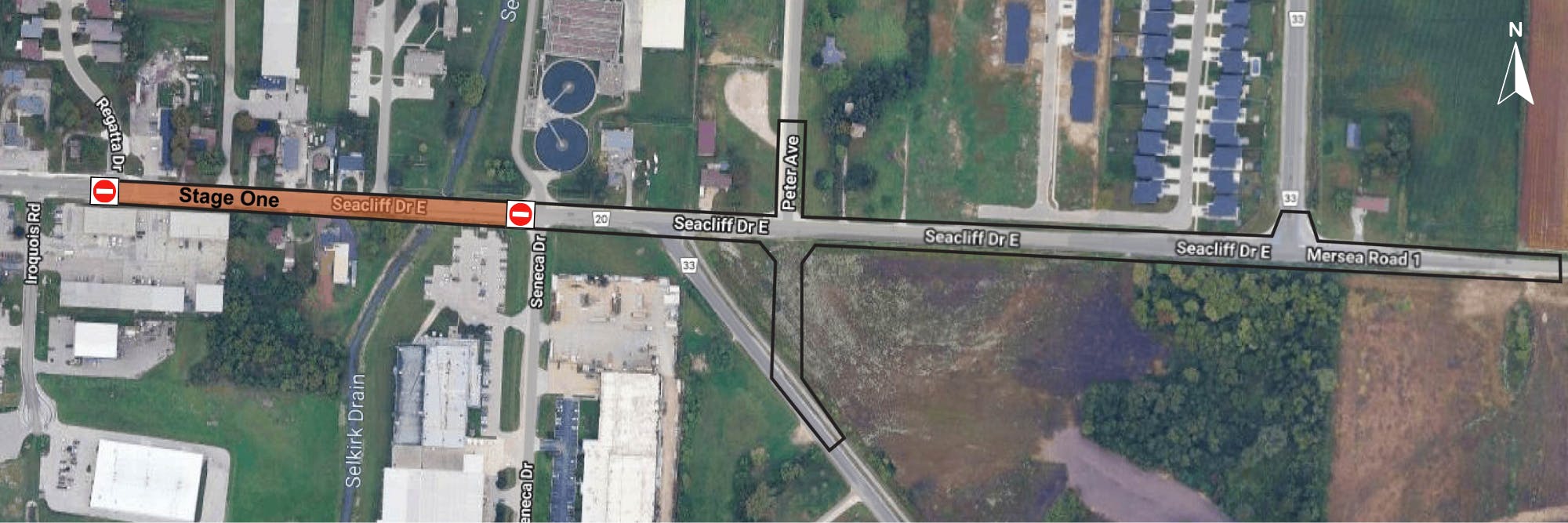 Regatta Drive to County Road 33