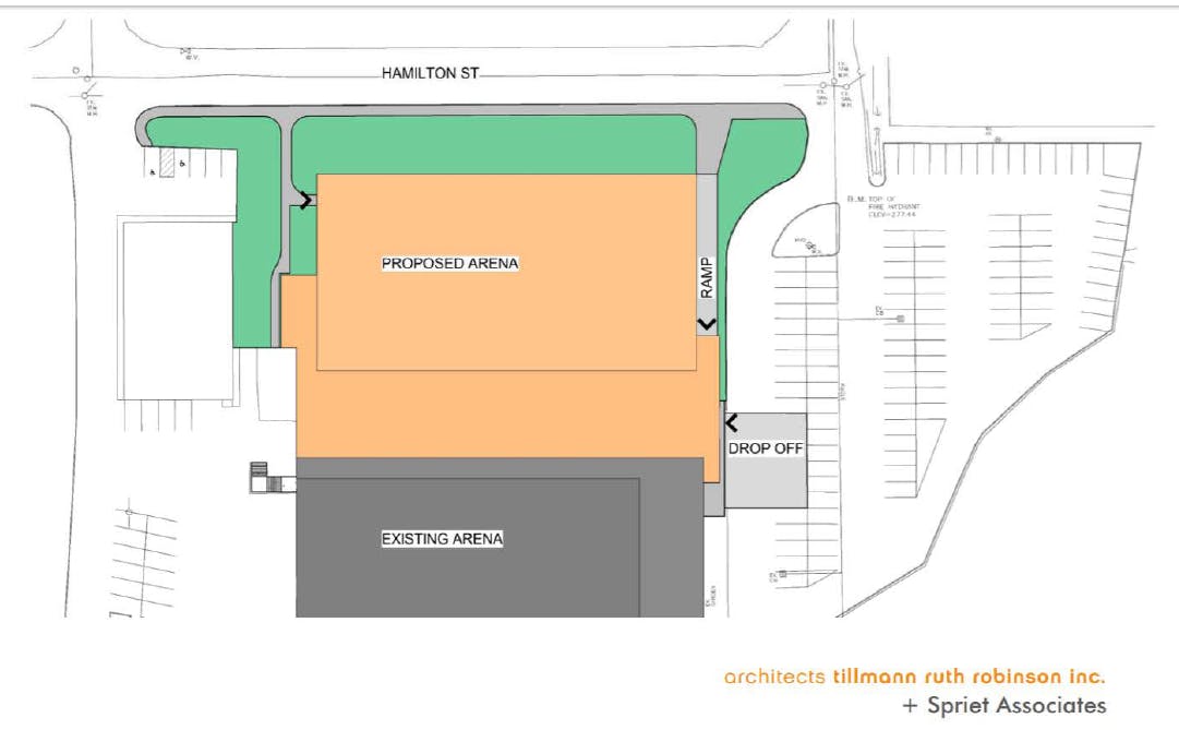 Proposed site plan