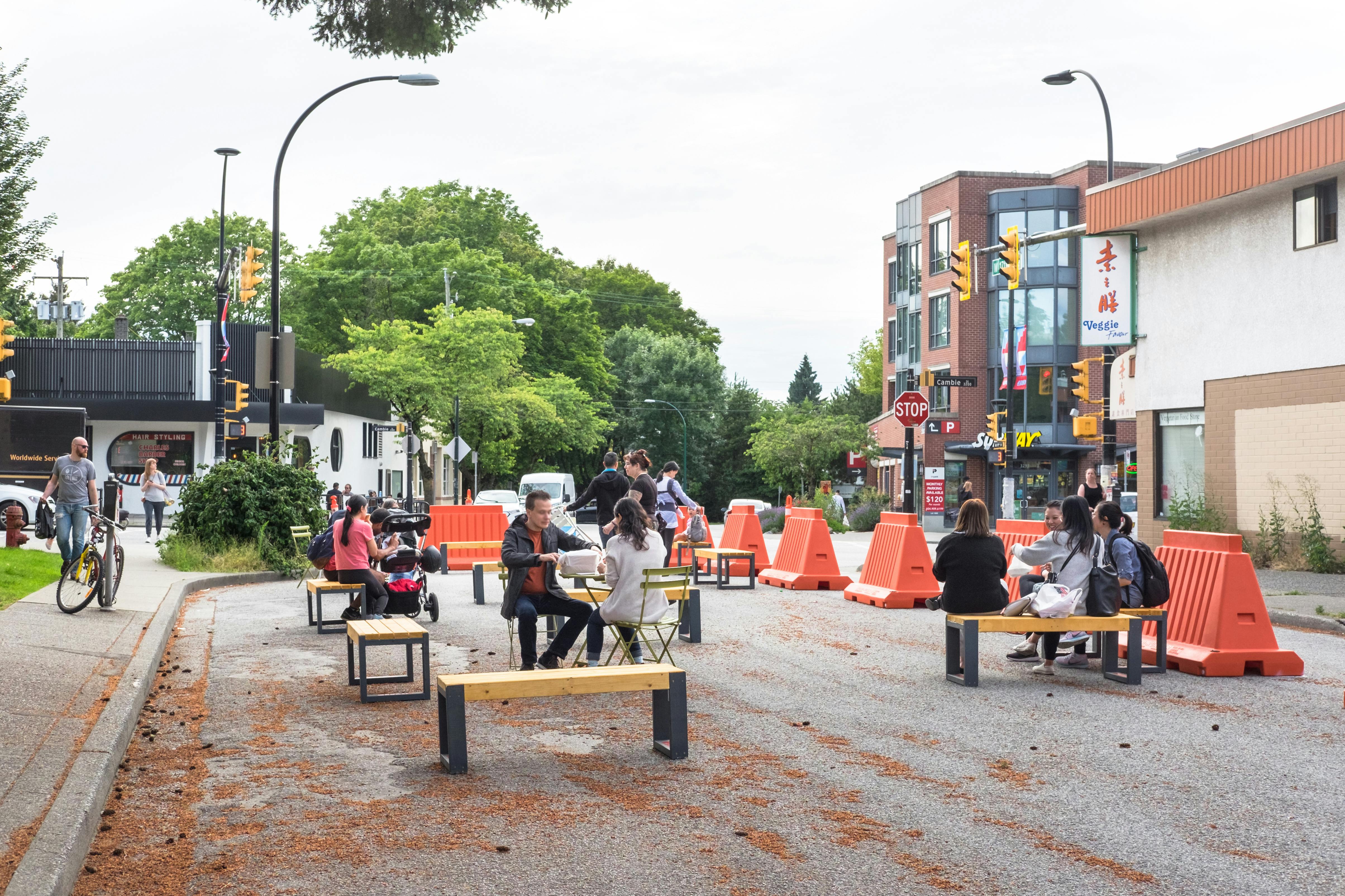 17th & Cambie Pop-up Plaza