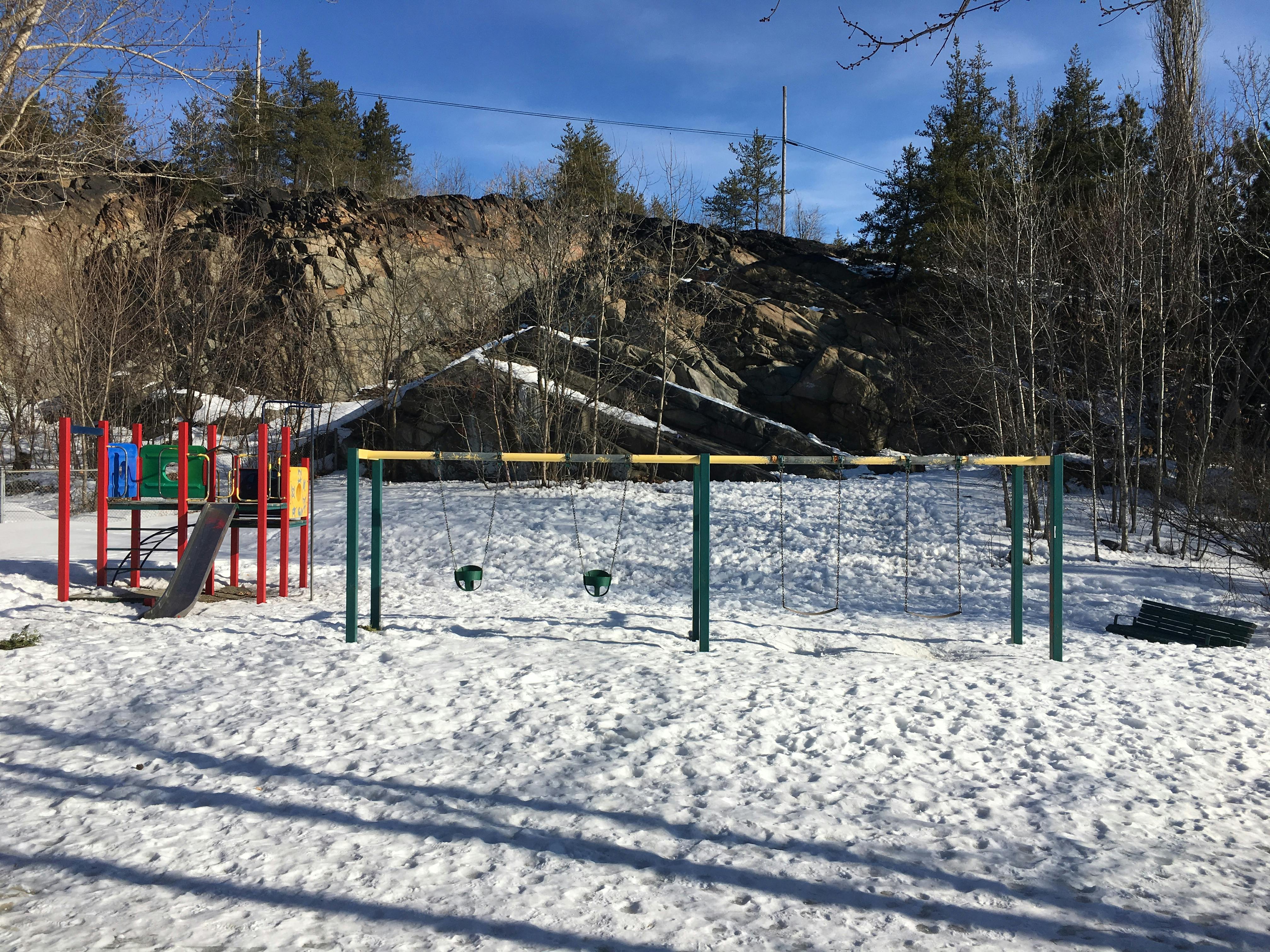 Hillcrest Playground, Sudbury - BEFORE