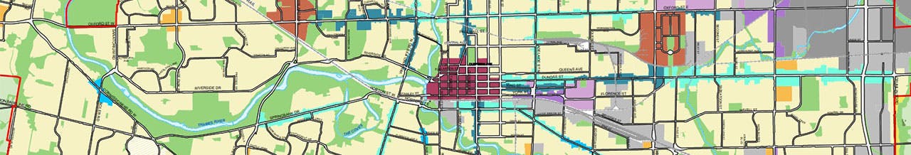 illlustration of city map