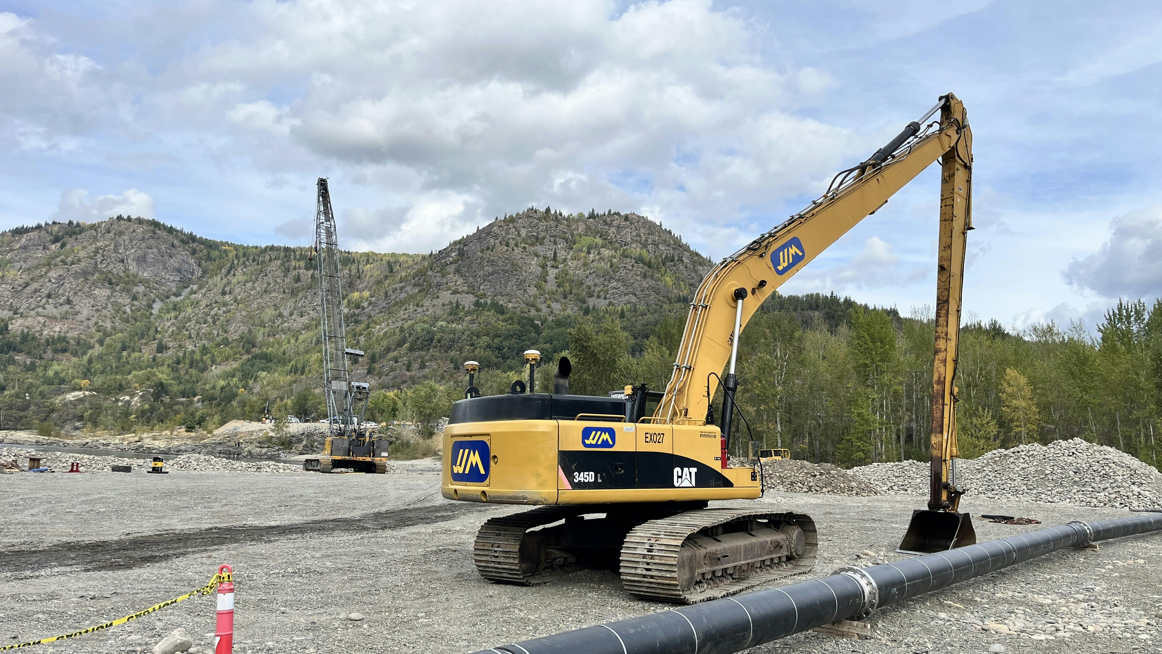 Outfall Construction in River Works (October 2025)