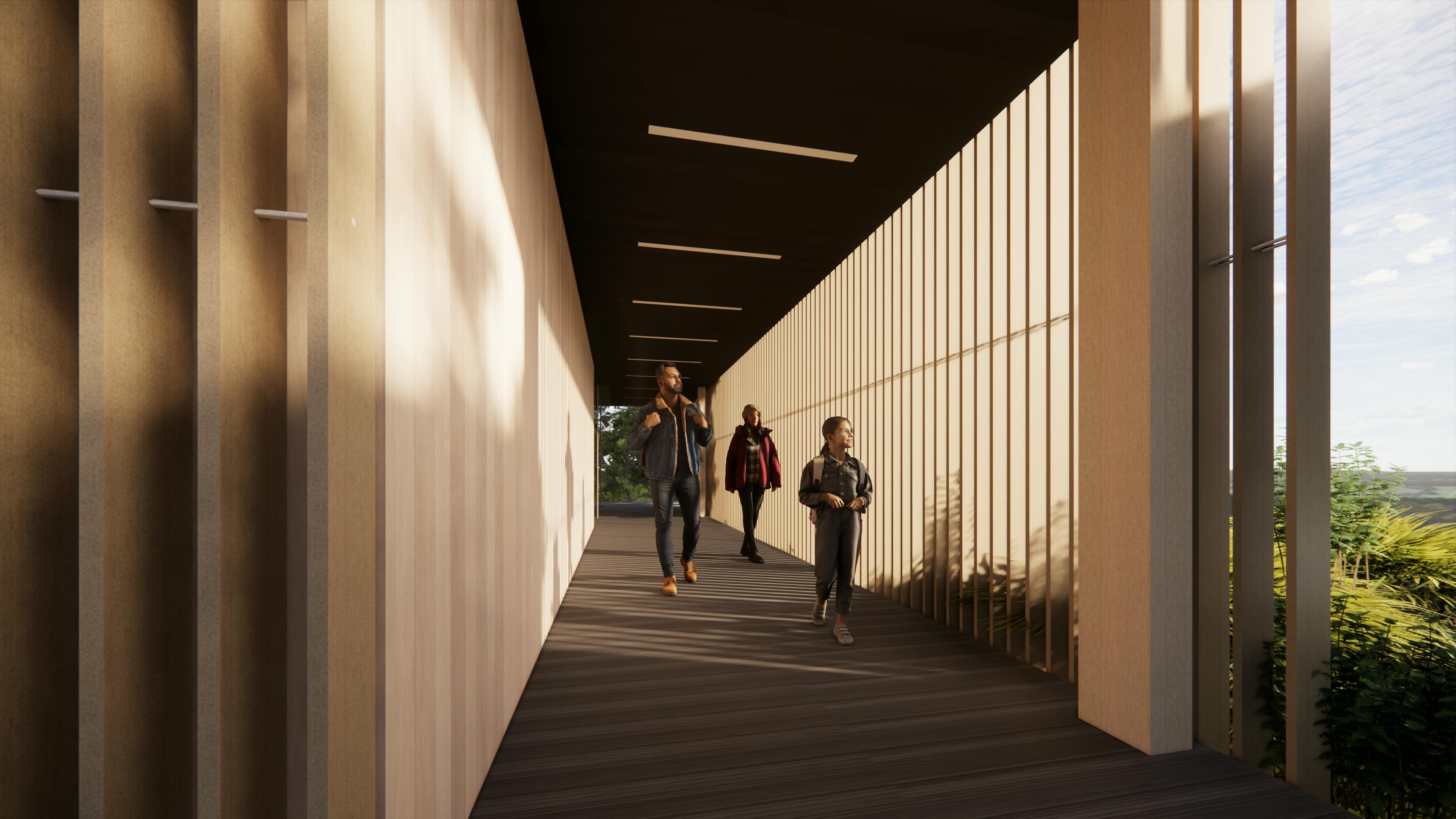 Back Walkway Palisade