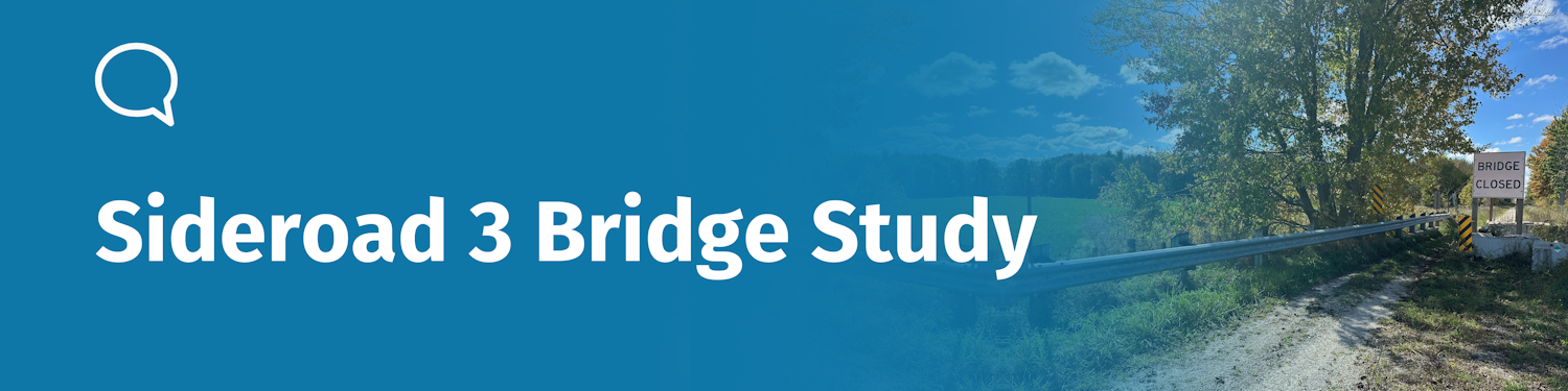 Sideroad 3 Bridge Study