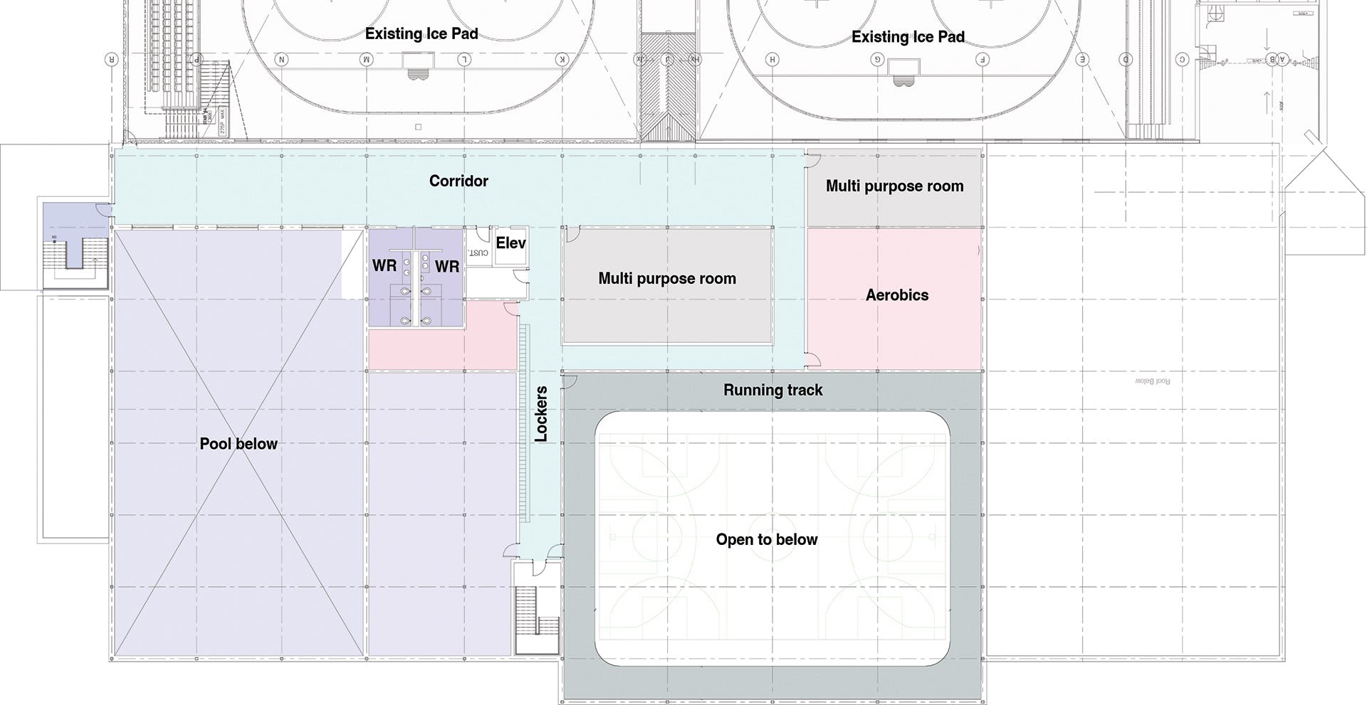 CECC - Upper Level Layout