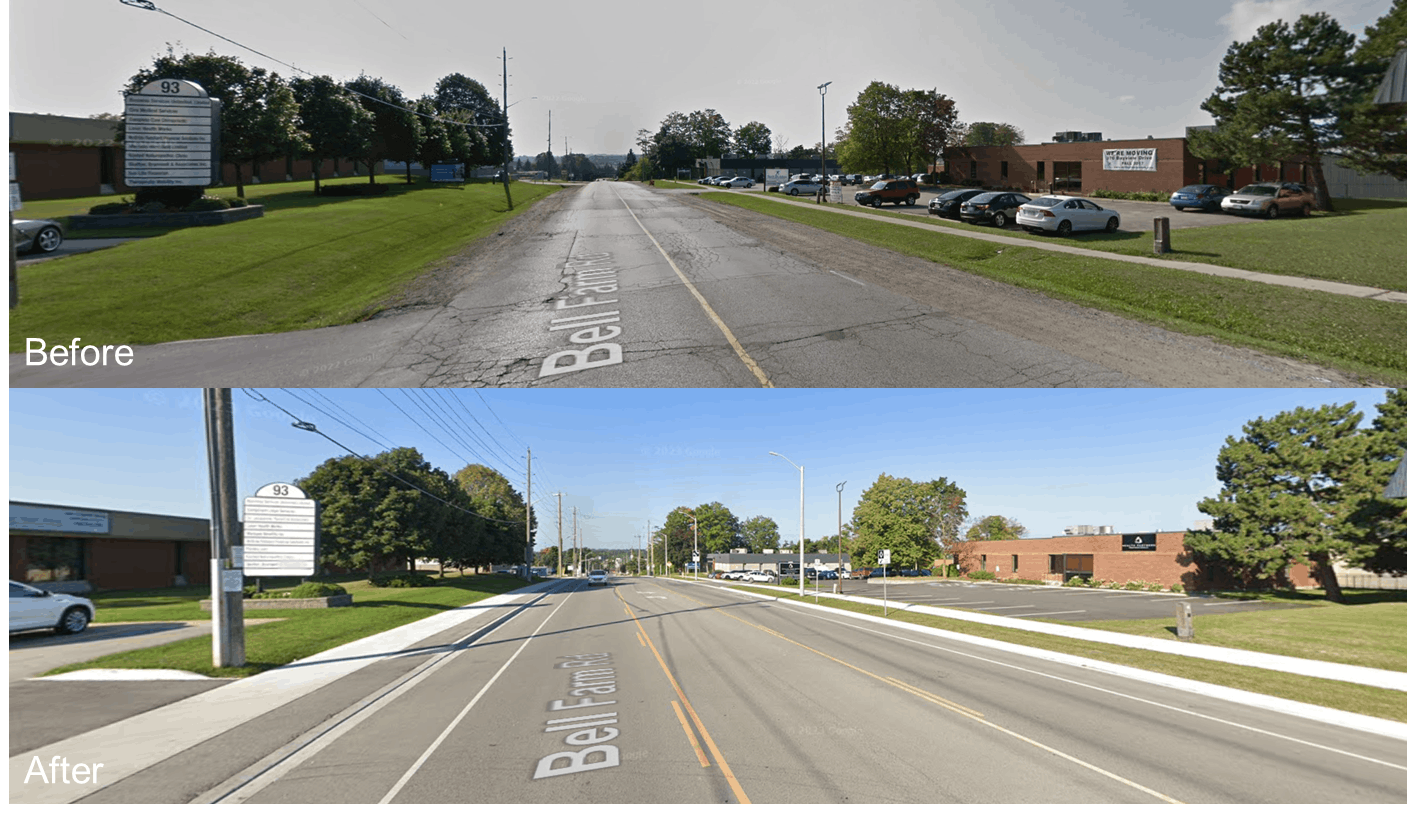 Bell Farm Road Reconstruction