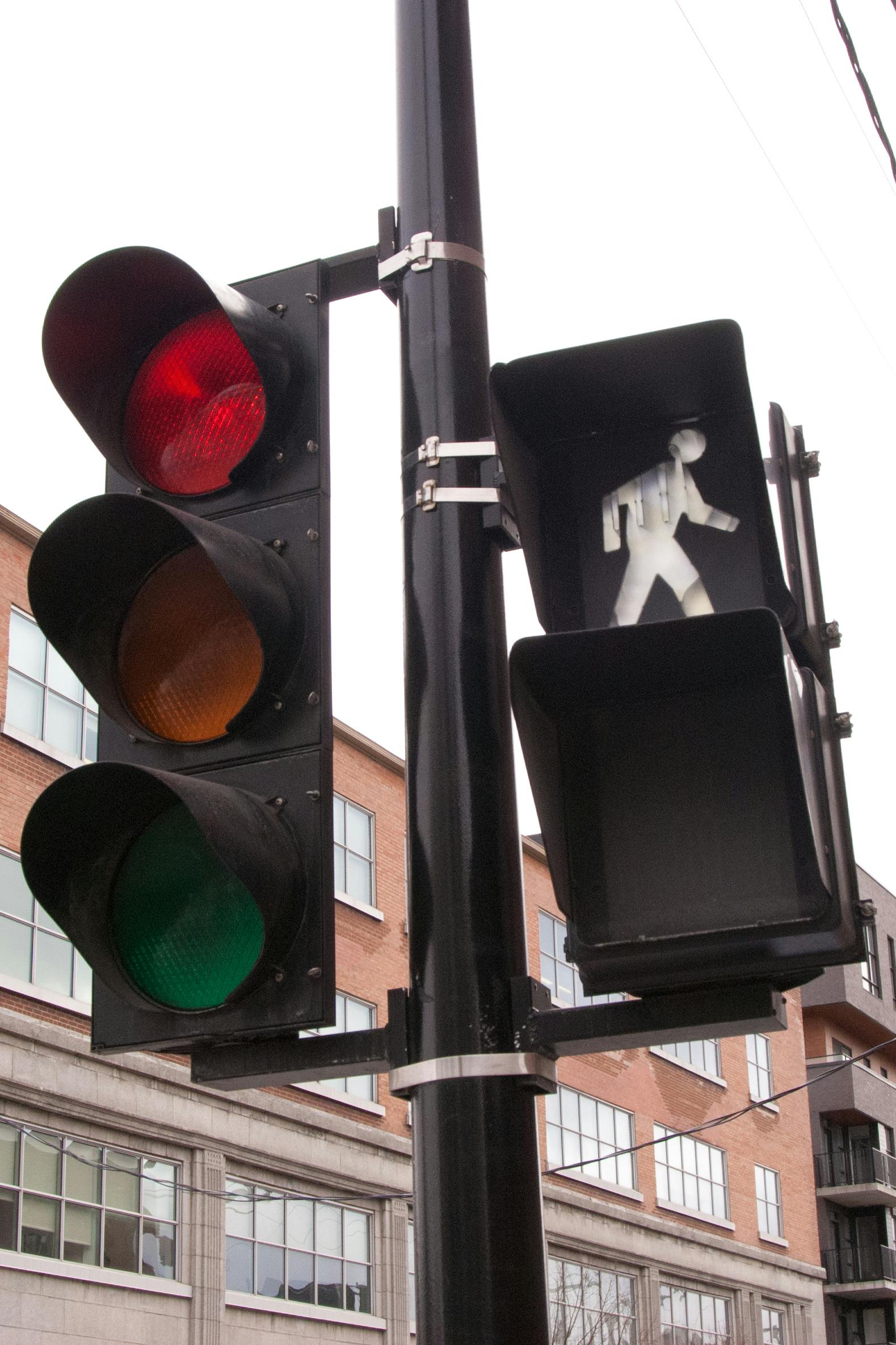 New traffic light