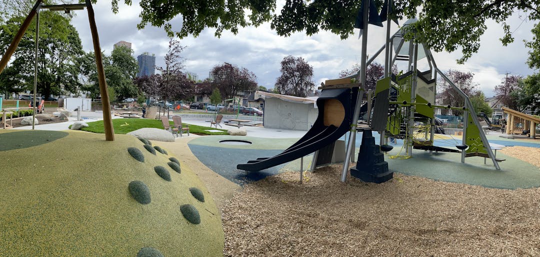 Renewed Collingwood Park near completion 