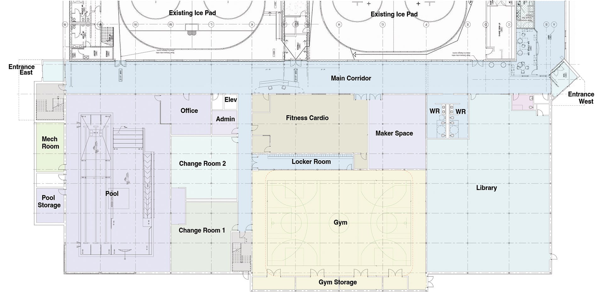 CECC - Ground Level Layout