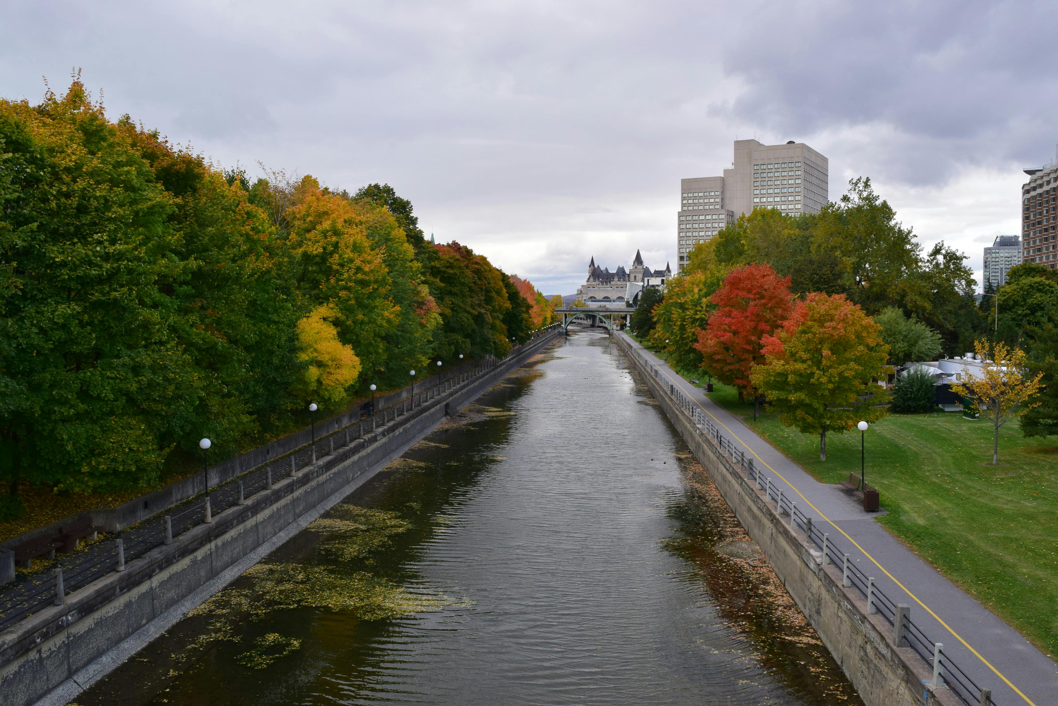 Rideau Canal in the fall