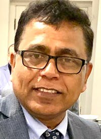 Team member, Bhajan Sarker