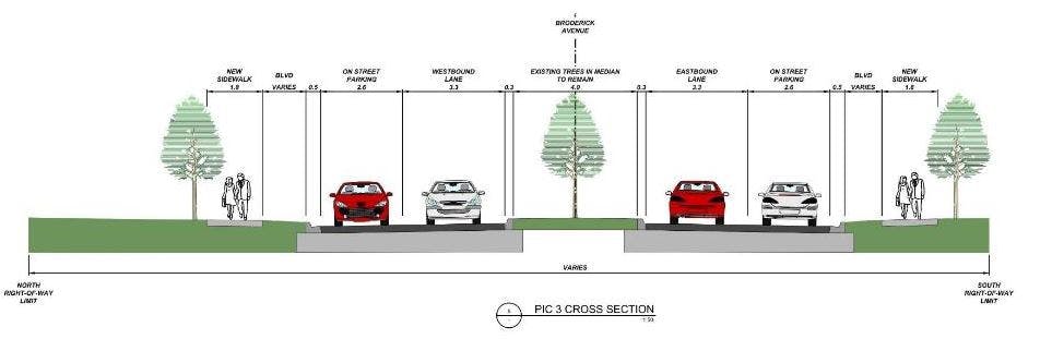 Broderick Street Layout