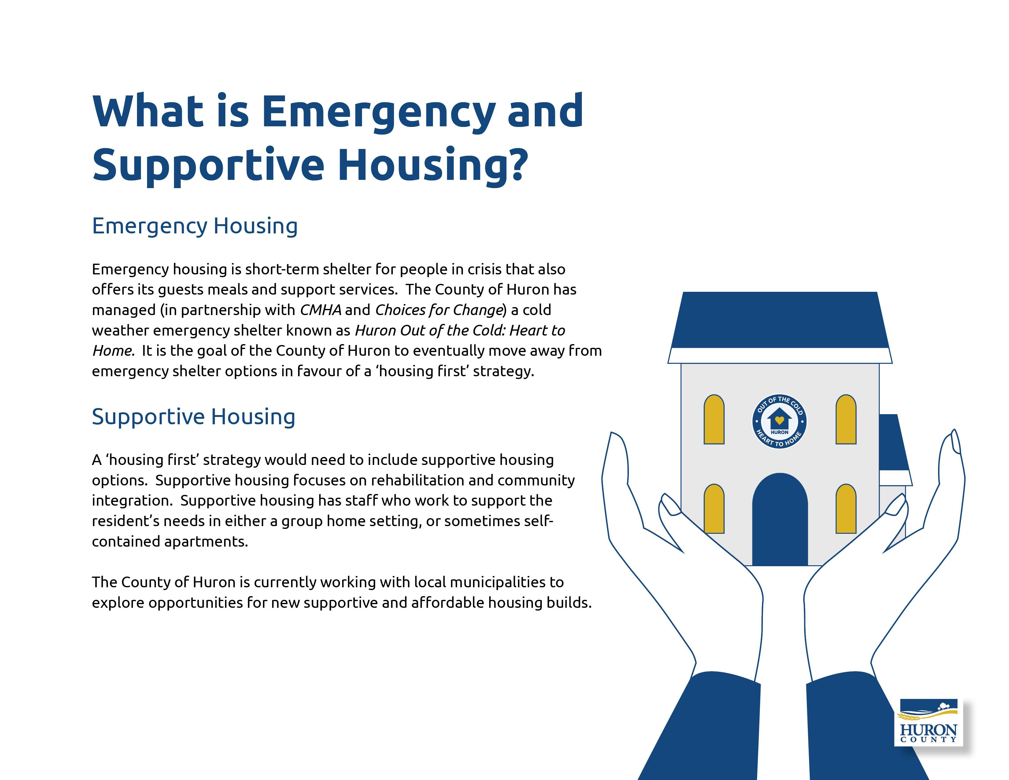 Emergency and Supportive Housing