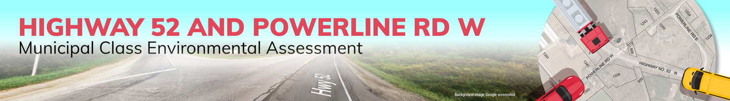 Hwy 52 and Powerline Rd W EA