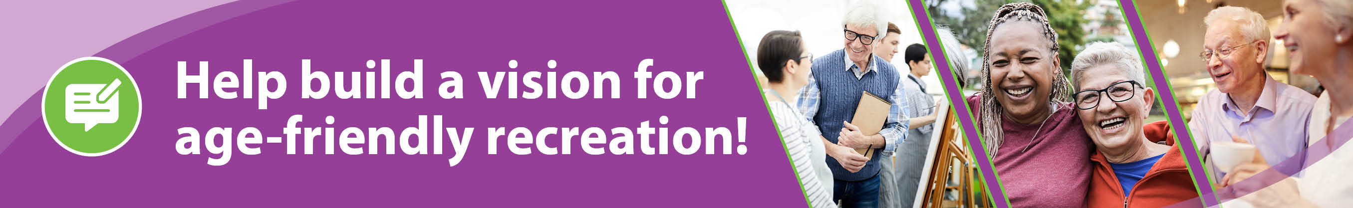 age-friendly recreation banner
