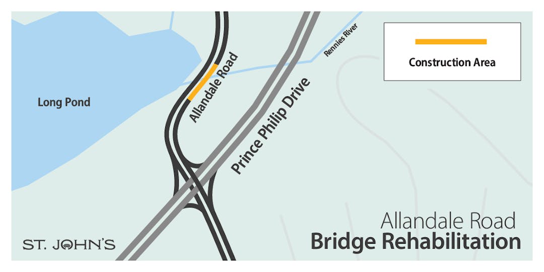 Allandale Road bridge over Rennie's River