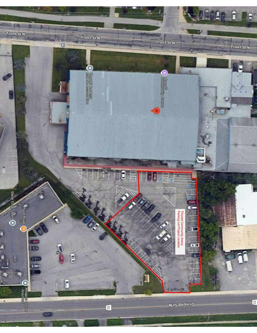 2025 Urban Roads Project Location Map
