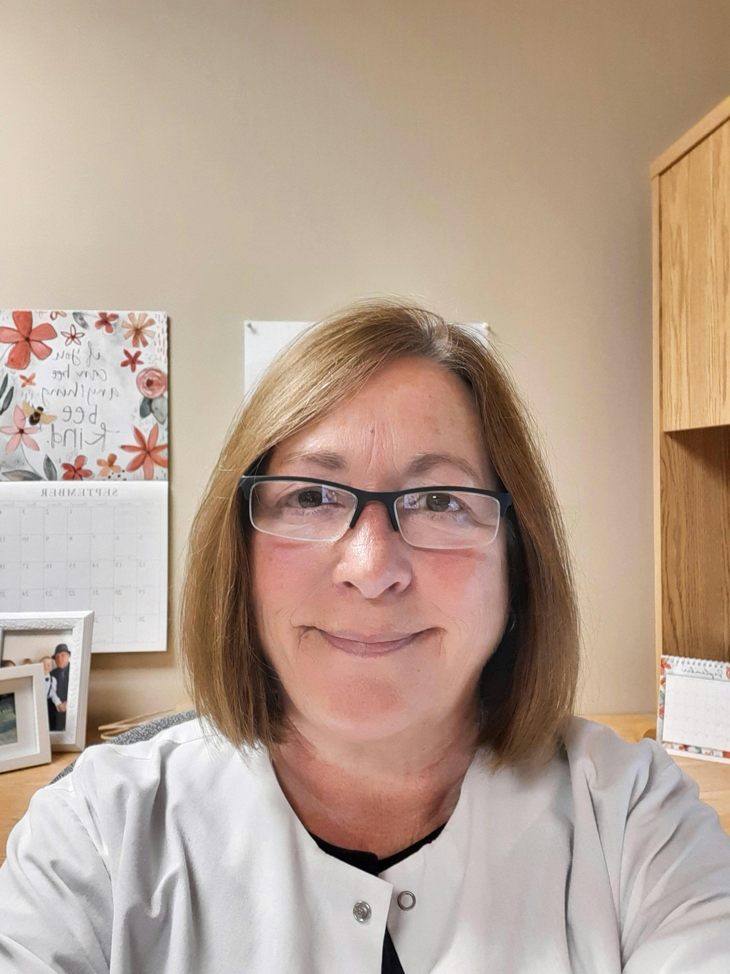 Team member, Peggy Cook
