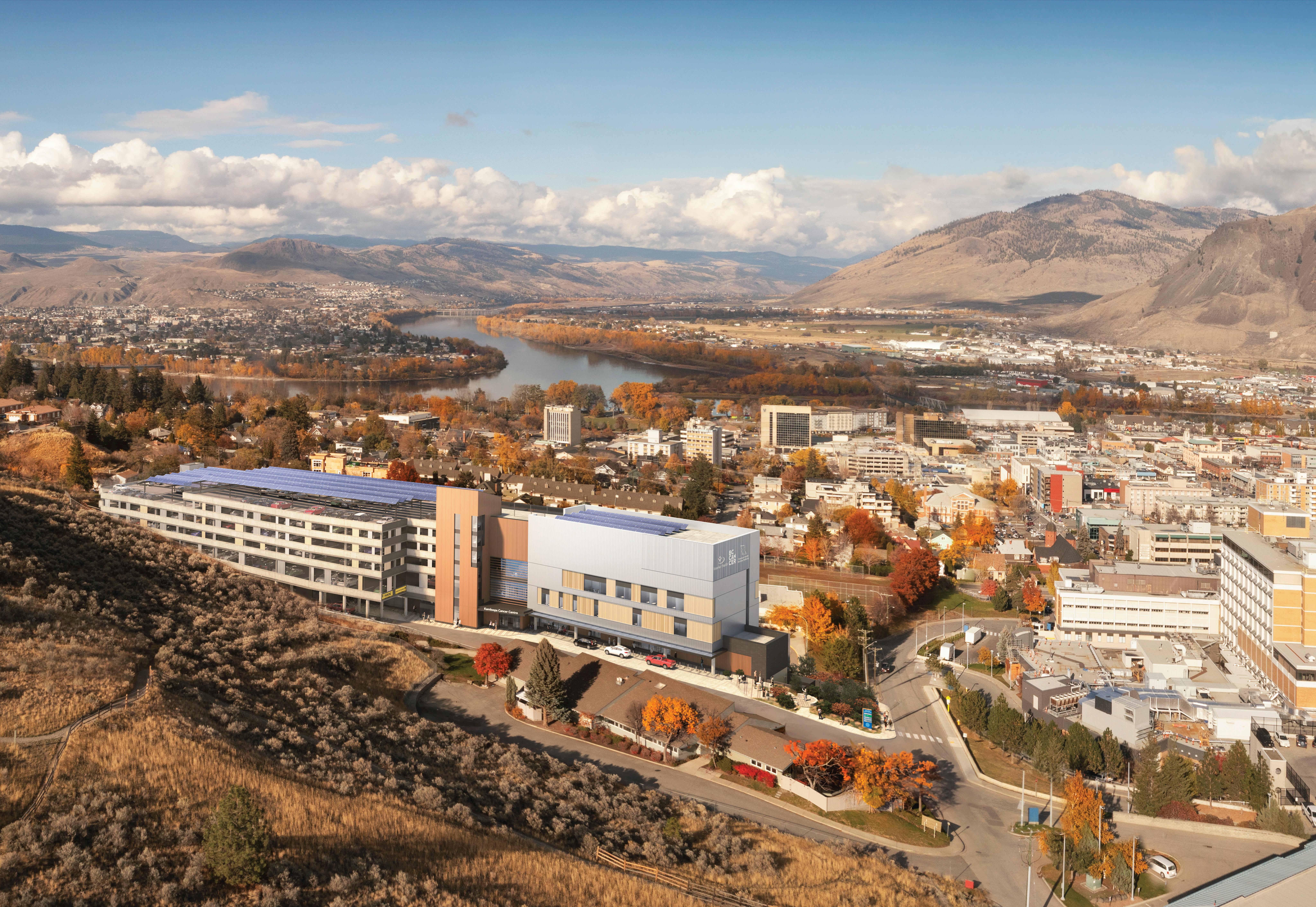 Kamloops Cancer Centre rendering