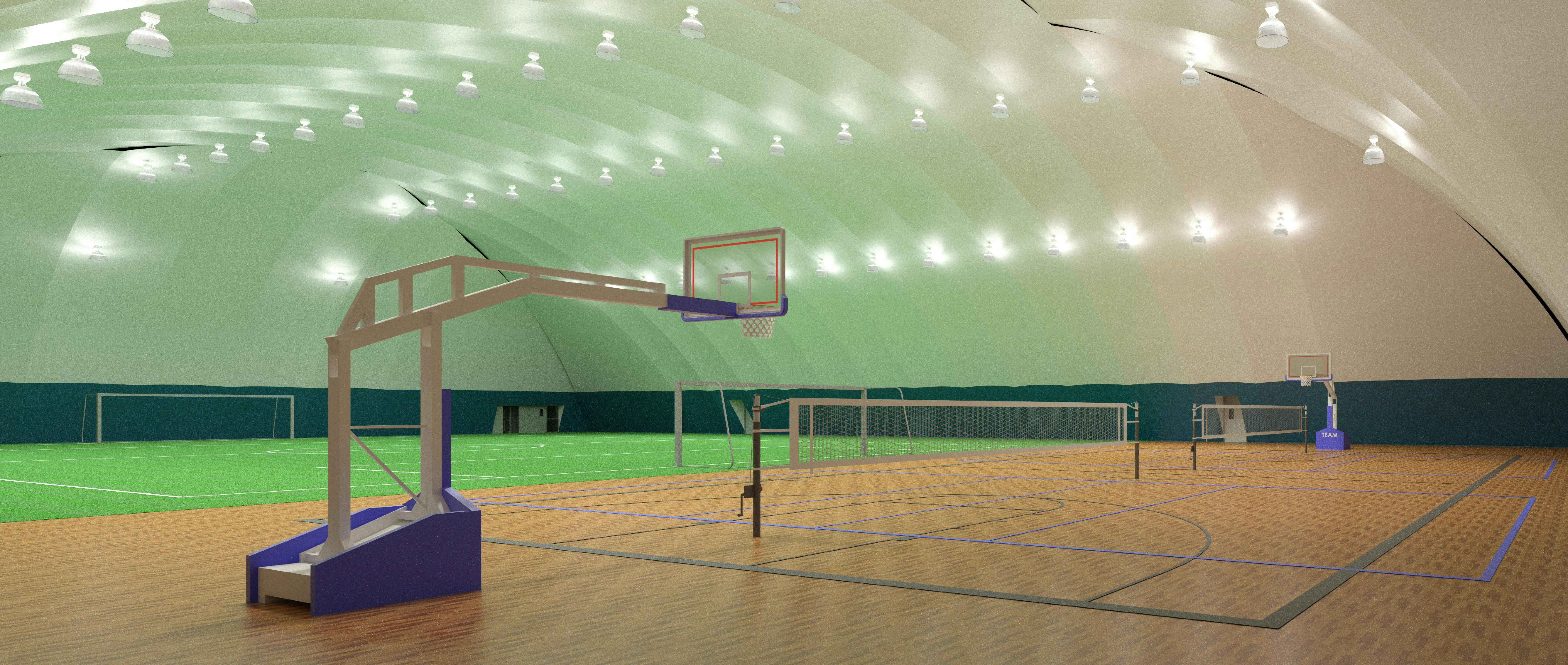 Interior - Basketball Court